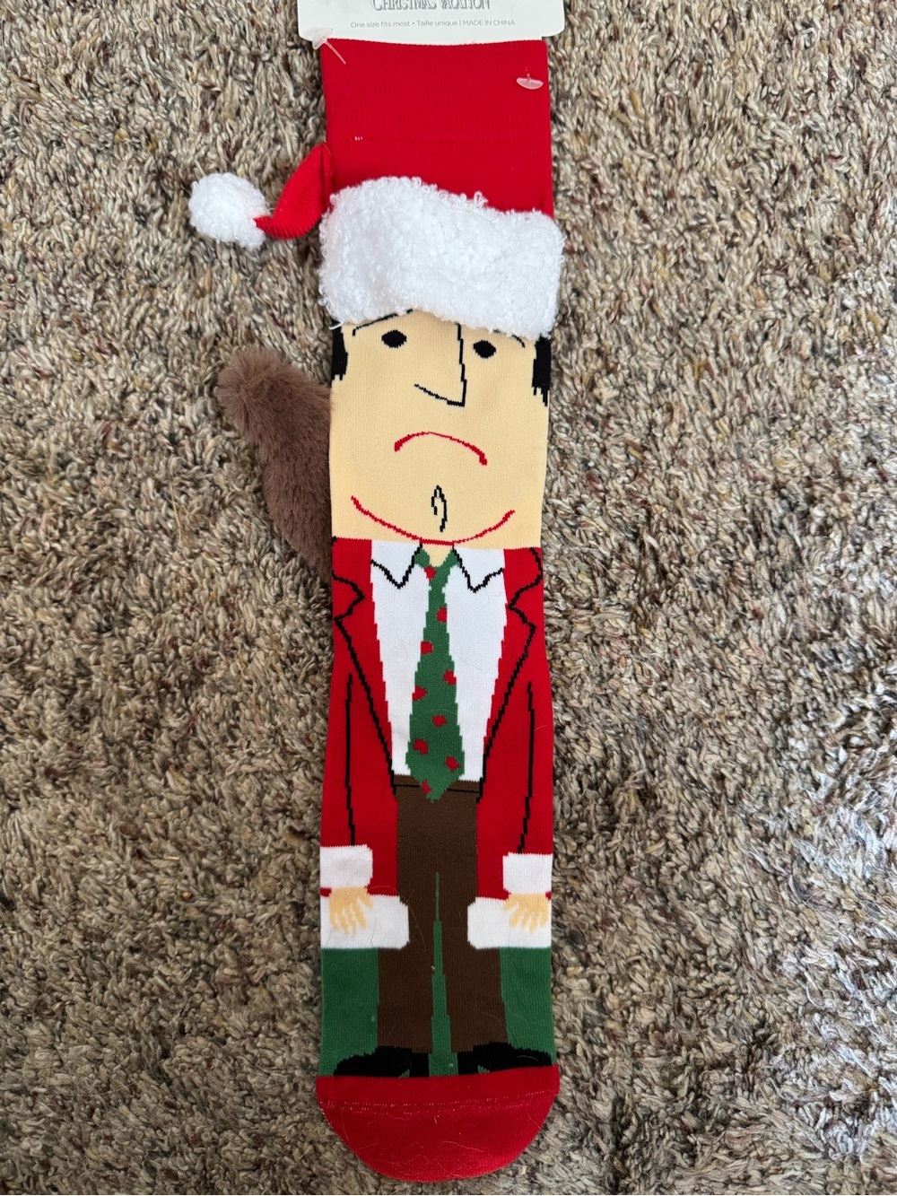 National Lampoon’s Novelty Holiday Socks- Clark/Cousin Eddie